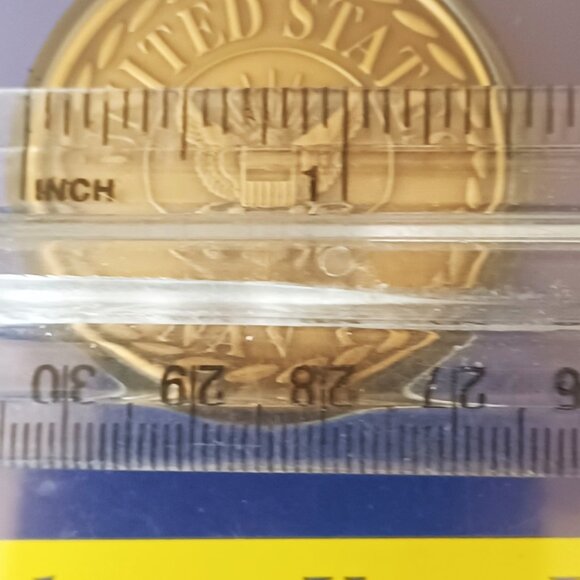 US Navy "Accelerate Your Life" Highland Mint Challenge Coin - Picture 6 of 6